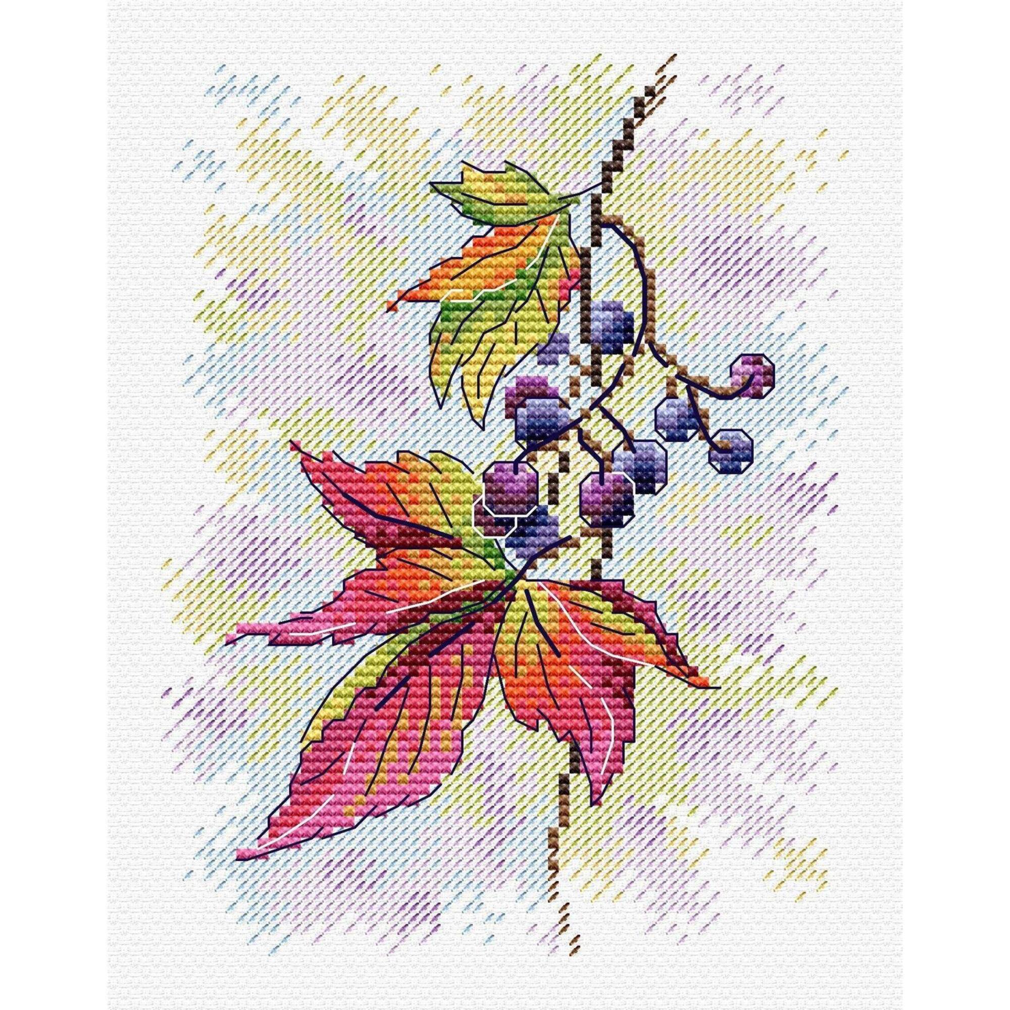 MP Studia Fragrant Vine Cross Stitch Kit